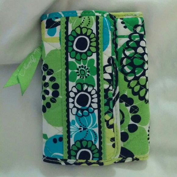 Vera Bradley Lime's Up Euro Wallet