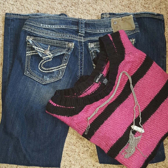 27/34 Silver Jeans