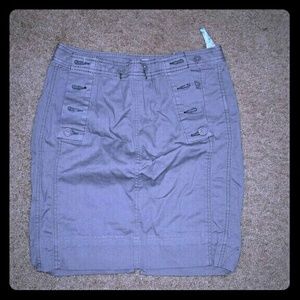 Free People khaki skirt size 2