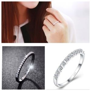 Multi Stone CZ Crystal Ring💎