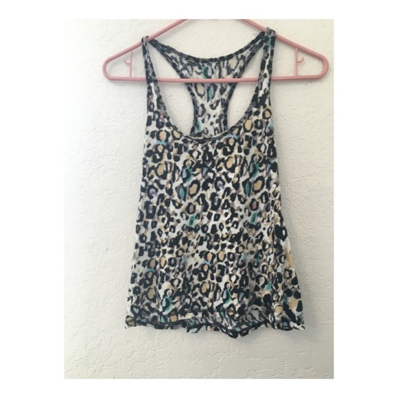 💕cute cheetah print tank💕