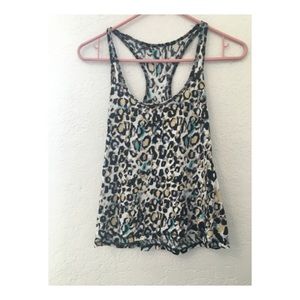 💕cute cheetah print tank💕