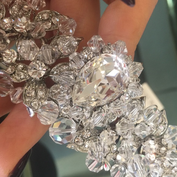Silver beaded tiara