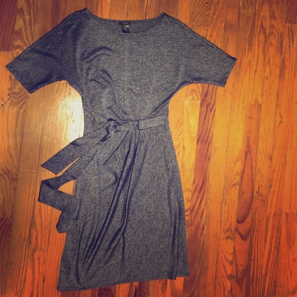 Final👇🏼Ann Taylor Navy and silver work dress