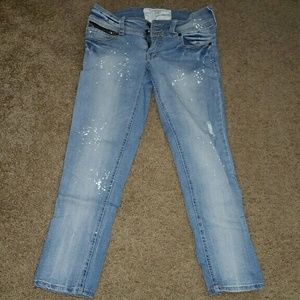 SOLD! Dollhouse cropped Jeans size 5