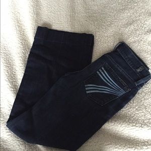 Seven Original Trouser Jeans in Dark Blue