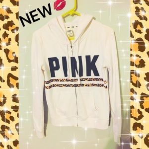 VS PINK Jacket With Cheetah Stripes 🐆💞