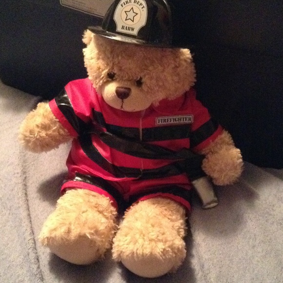 Fire fighter build a bear ❤️