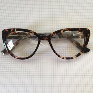 Aquaswiss- cat eye eyeglass frame.