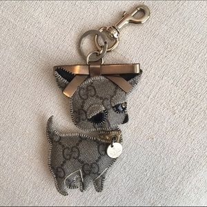 Gucci chihuahua keychain / bag charm