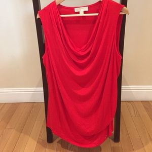 Michael Kors red top