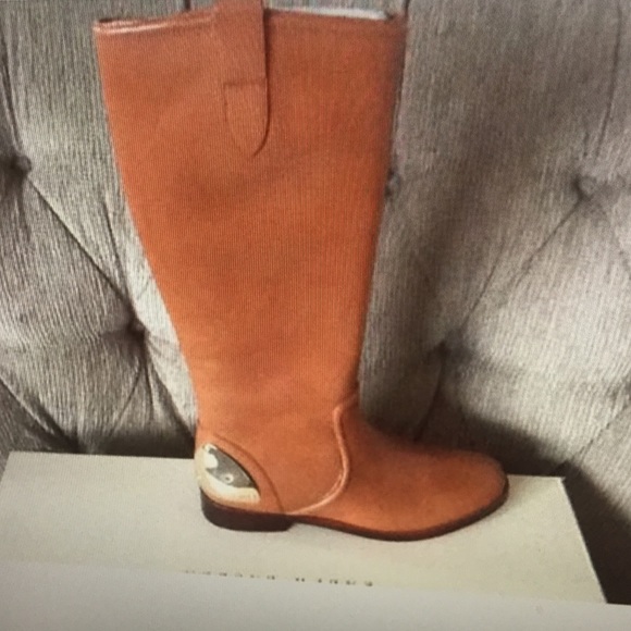 Ralph Lauren Parker polo tan leather 6.5m NEW