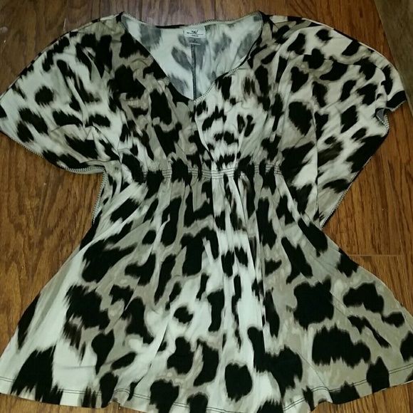 Animal Print Blouse - Picture 4 of 4