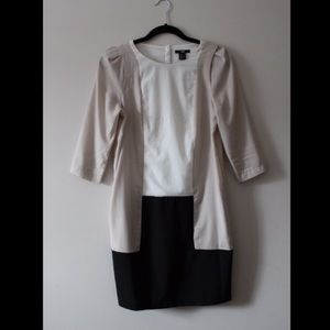 H&M professional color block dress