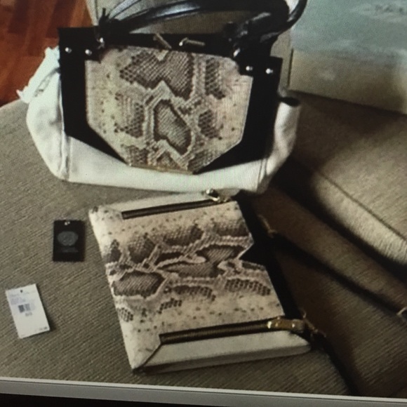 Vince Camuto handbag &  matchingTara iPad case NWT
