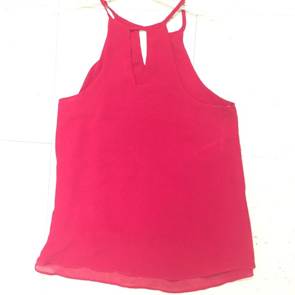 High Neck chiffon top