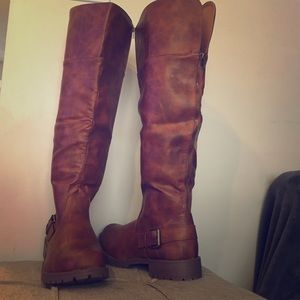 NEW SOCIOLOGY KNEE HIGH BOOTS!! IN BOX! Size 10