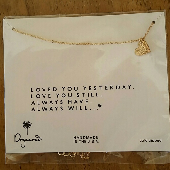 Love necklace, great for Valentines!