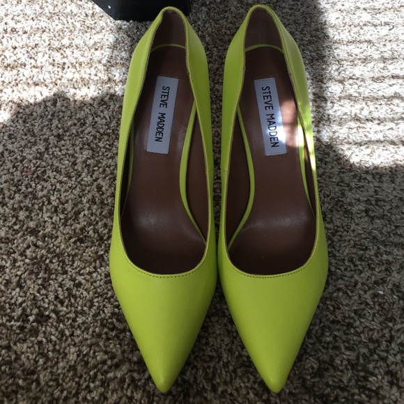 Steve Madden Neon Pumps