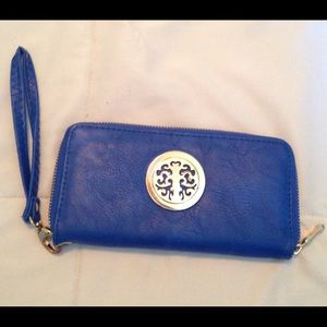 Blue wristlet