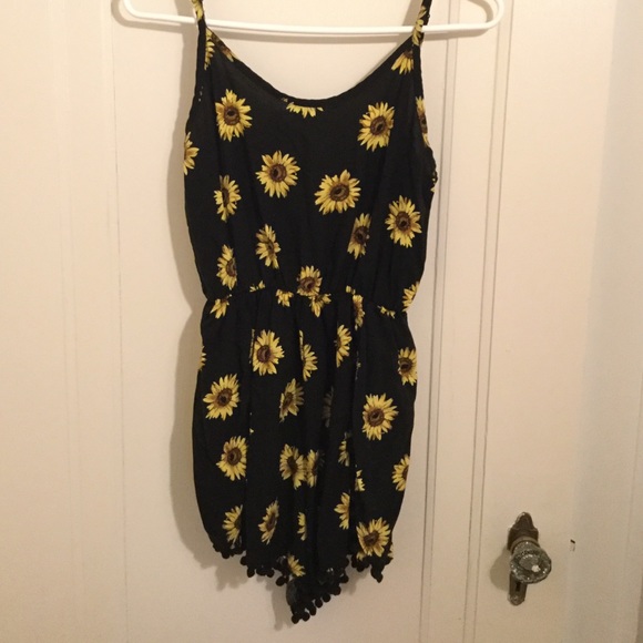 Sunflower romper