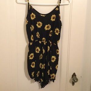 Sunflower romper