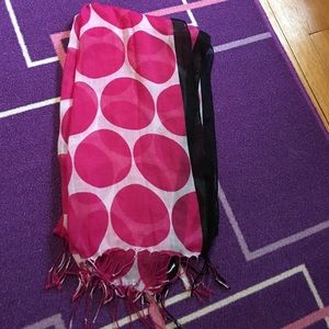 Pink scarf