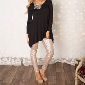 Sequin leggings