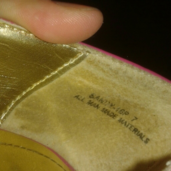 Charlotte Russe Sz 7 Sexy Hot Pink open toe heels - Picture 2 of 3