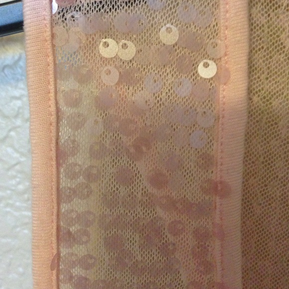 h.i.p Pink Sequins High Low Tunic - Picture 4 of 4