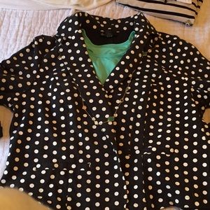 Polka Dot Blazer