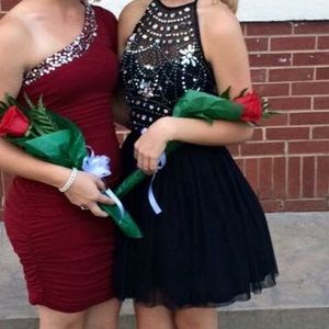 Black Two Piece Dress