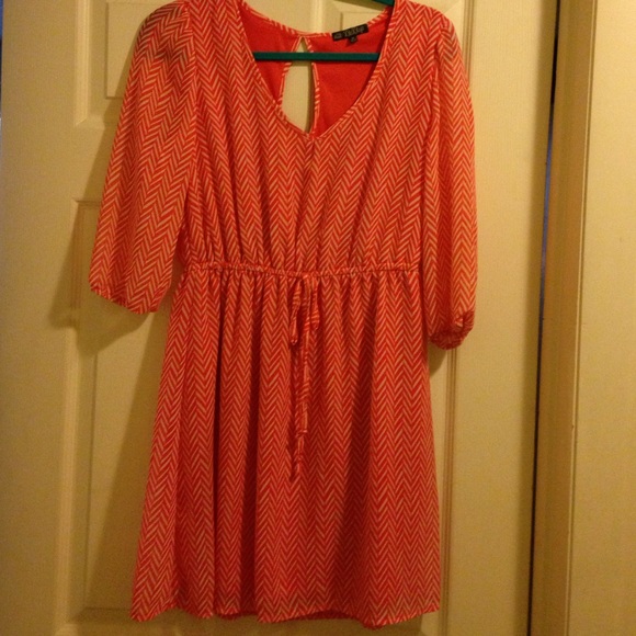 Pink Sheer Dress