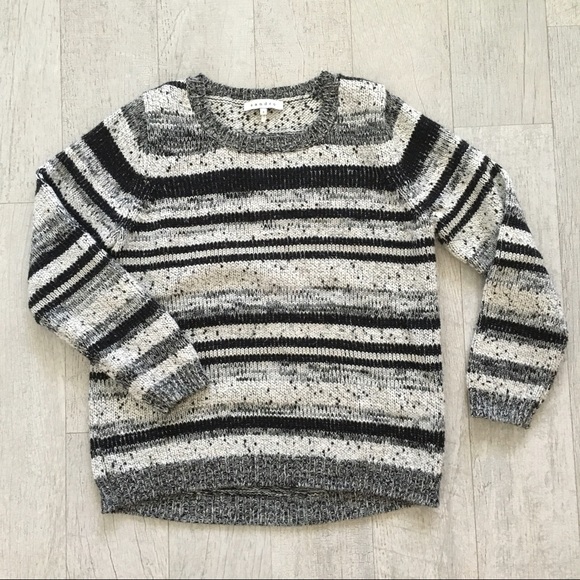 ❌ SOLD ❌ Sandro Silver Thread Wool Sweater