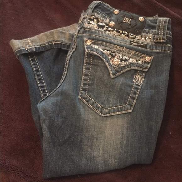 Miss Me Easy Capri Jeans SZ 29