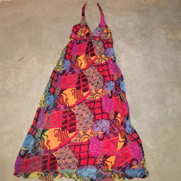 Beautiful colorful dress