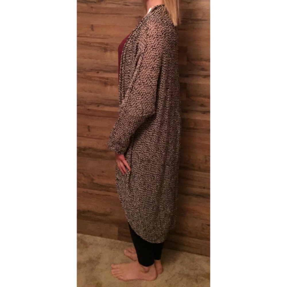 π2X HOST PICKπDRAPED FRONT CARDIGAN - Picture 3 of 3