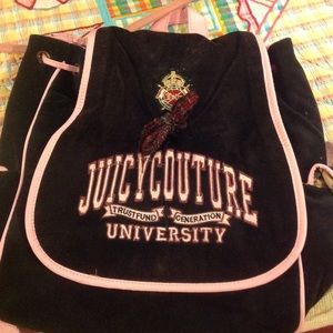 Juicy Couture backpack.  Pre-loved