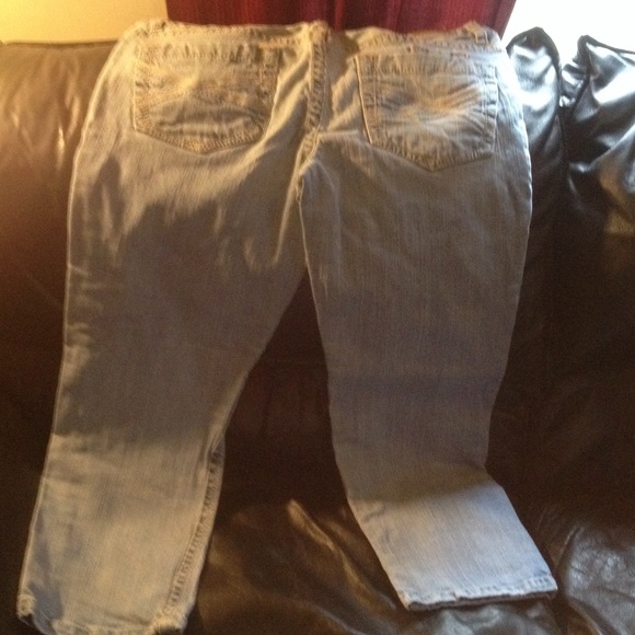 Aeropostale light blue capris