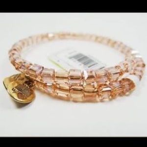 Alex & Ani - RETIRED pink starry-eyed wrap