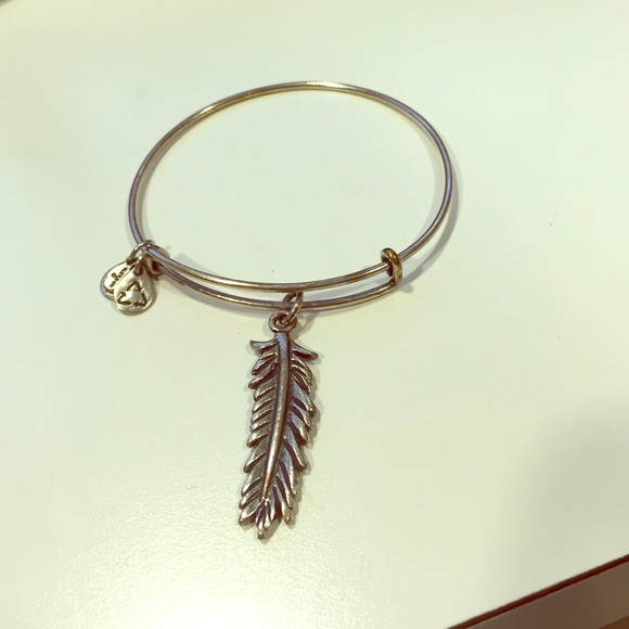 Alex & Ani - RETIRED Large Feather bracelet