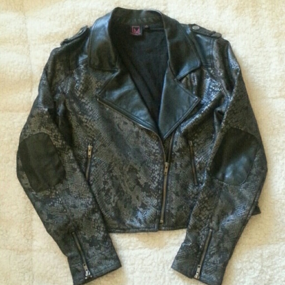 Snake print jacket