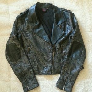 Snake print jacket