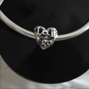 Pandora original "let it go" charm