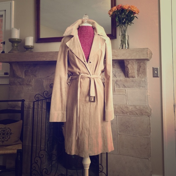 Gorgeous Suede trench / duster.   Size M