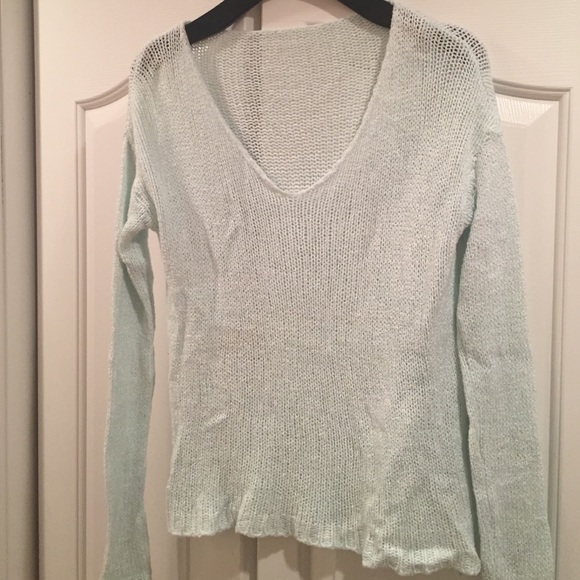 Brandy Melville mint sweater