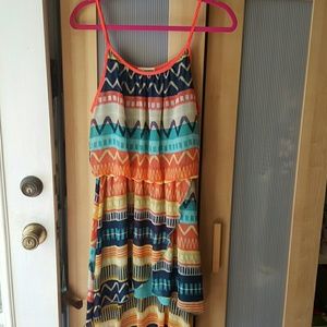 Bright Tribal Sundress