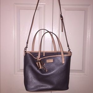 Gray Coach Cross-body/handbag