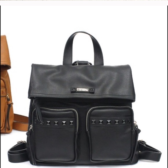 Jessica Simpson Faux Leather Backpack