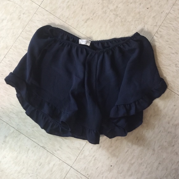 Brandy Melville Navy Blue Vodi Shorts